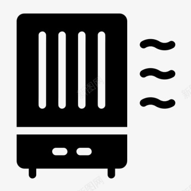 空气净化器电器清新剂图标图标