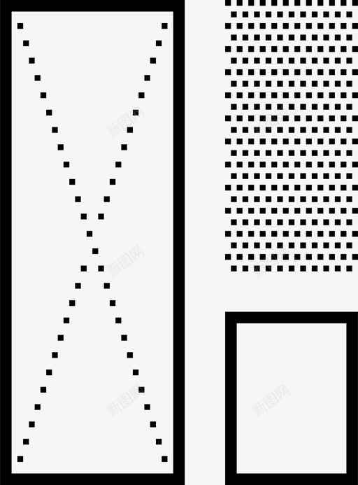 占位符空块办公室图标svg_新图网 https://ixintu.com 办公室 占位符 空块