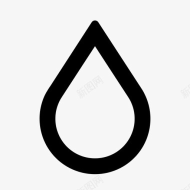 油水水滴gui图标图标
