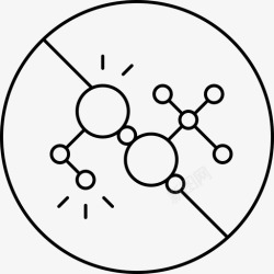 泊金农莫无化学物质无激素图标高清图片