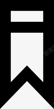 书签徽章收藏夹图标图标