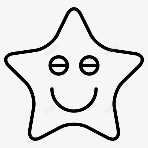 表情符号梦幻表情星星表情图标svg_新图网 https://ixintu.com 星星 梦幻 符号 表情