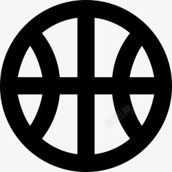 常规装备篮球装备运动队图标高清图片