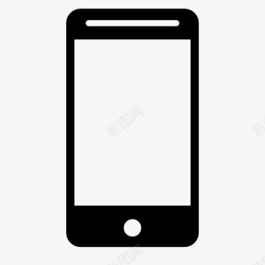 手机肖像模式显示技术图标图标