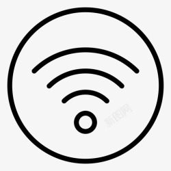 咖啡店WIFIwifirss标牌图标高清图片