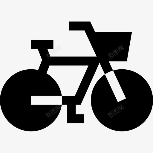 自行车荷兰34填充图标svg_新图网 https://ixintu.com 填充 自行车 荷兰