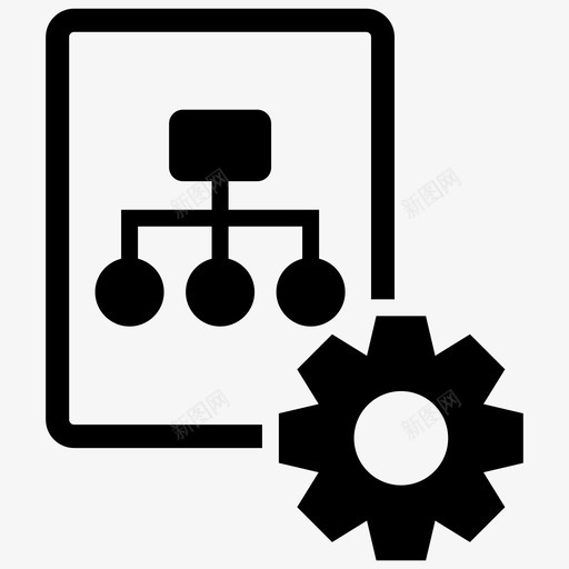 设置文件配置控制图标svg_新图网 https://ixintu.com 办公 控制 文件 设置 配置 齿轮
