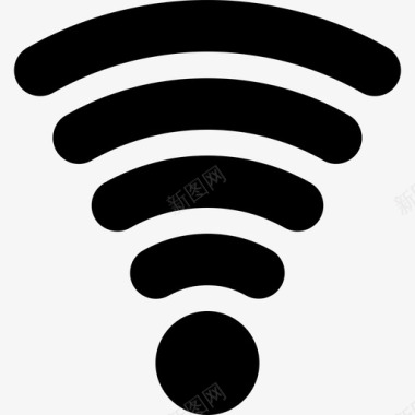 强大的wifi信号级别状态图标图标