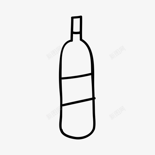 瓶子玻璃杯液体图标svg_新图网 https://ixintu.com 快餐 水酒 液体 玻璃杯 瓶子