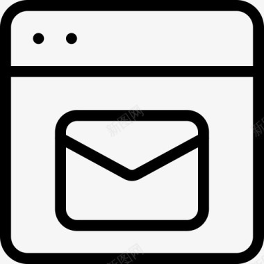 电子邮件web浏览器internet邮件图标图标