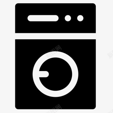 洗衣机smarthome4已填充图标图标