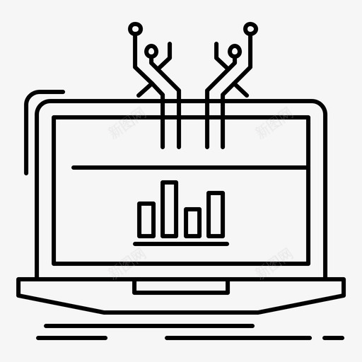 笔记本电脑报告分析管理图标svg_新图网 https://ixintu.com 业务管理 分析 在线 平台 报告 电脑 电脑报 笔记本 管理 要素