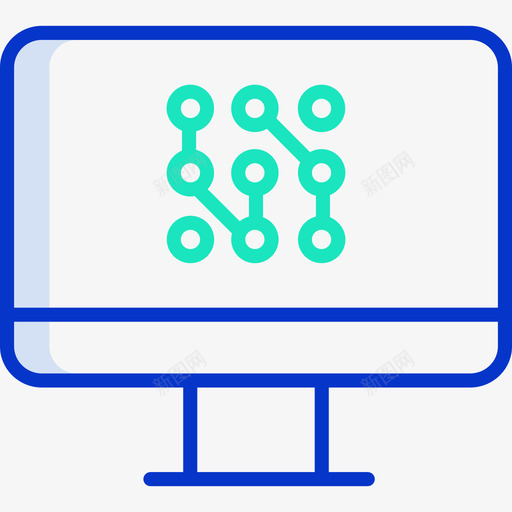 人工智能50轮廓颜色图标svg_新图网 https://ixintu.com 人工智能 轮廓 颜色