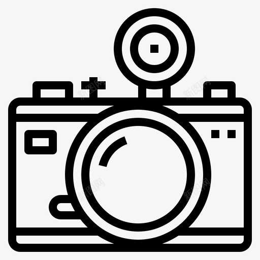 复古相机胶卷镜头图标svg_新图网 https://ixintu.com 复古 小工 工具 照片 相机 胶卷 镜头