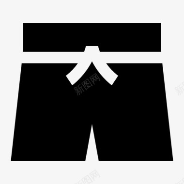 短裤泳衣泳装图标图标