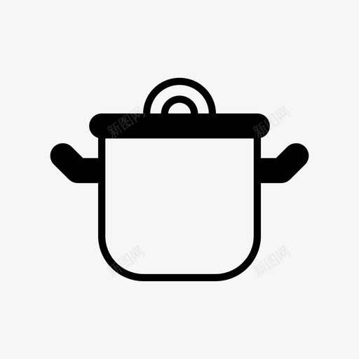 烹饪锅评级反馈图标svg_新图网 https://ixintu.com 反馈 图标 烹饪 评级