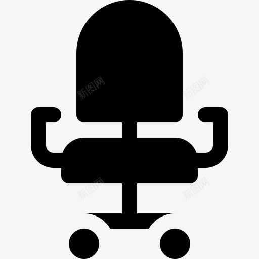 椅子商务406有人坐图标svg_新图网 https://ixintu.com 商务 有人 椅子