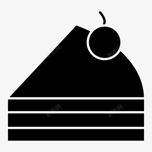 蛋糕饼干馅饼蛋糕图标svg_新图网 https://ixintu.com 蛋糕 饼干 馅饼