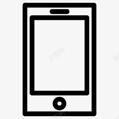 手机电子智能手机图标图标