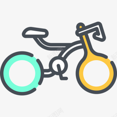 Bycicle未来世界4双色图标图标