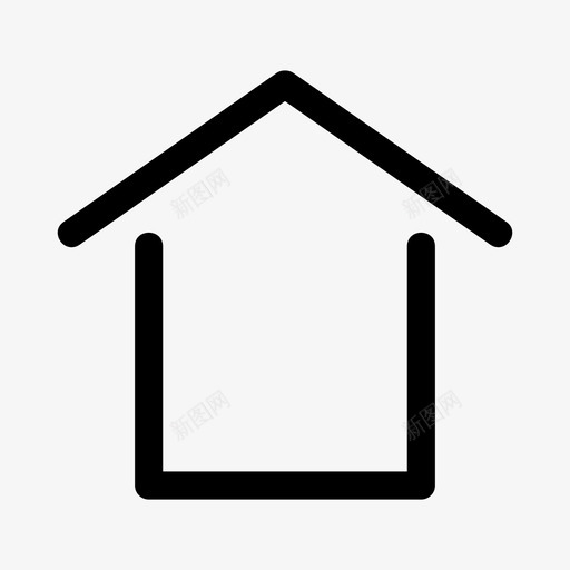 房子建筑物家庭图标svg_新图网 https://ixintu.com 家庭 建筑物 房子 生活