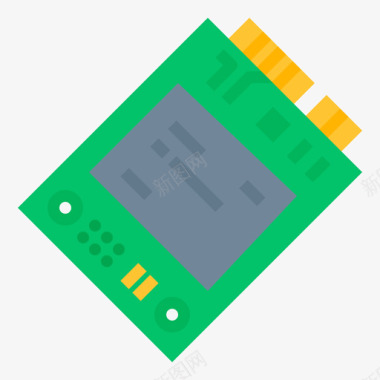 Ssd计算机硬件34扁平图标图标
