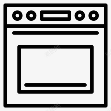 烤箱家用电器17概述图标图标
