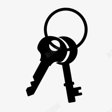 钥匙通行证密码图标图标