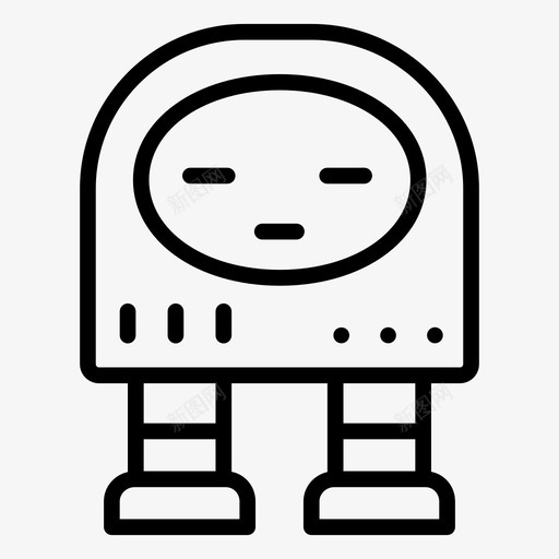 机器人人工智能图标svg_新图网 https://ixintu.com 人和 人工智能 图标 机器 机器人 科学技术 线图