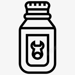 拉吉奶瓶钙奶制品图标高清图片