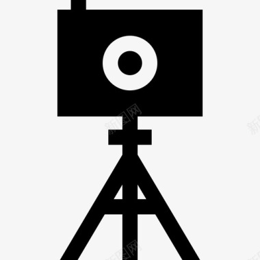 相机电影工业22填充图标图标