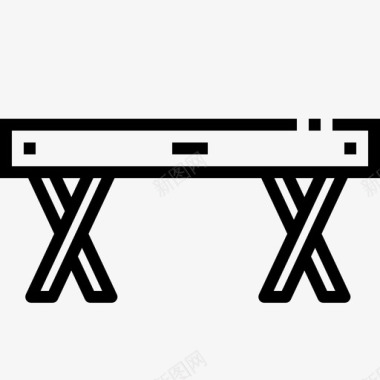 餐桌书桌家具图标图标