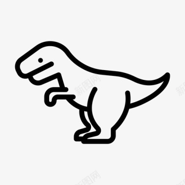 霸王龙恐龙10直系图标图标