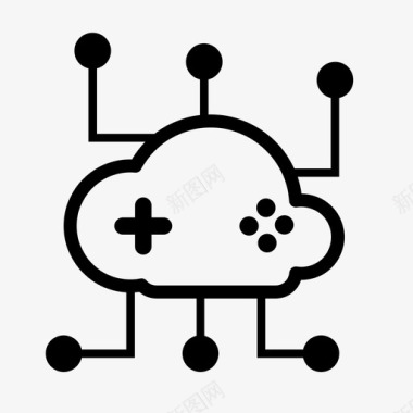 游戏云游戏服务器图标图标