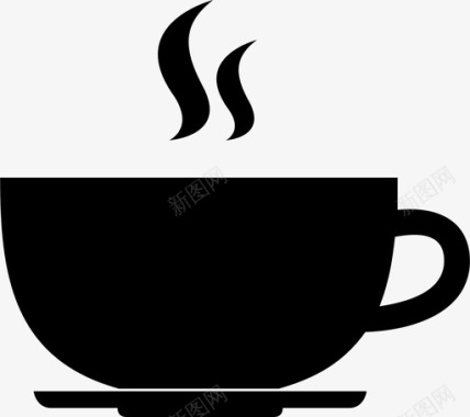 咖啡喝咖啡热咖啡图标图标