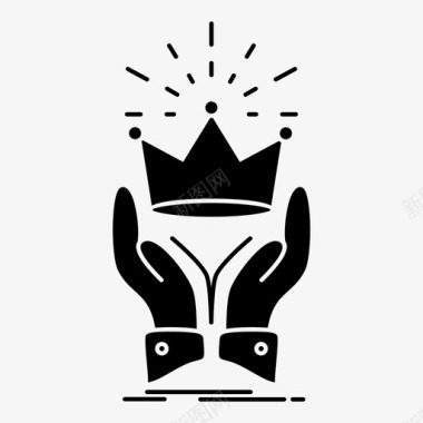 皇冠荣誉国王图标图标