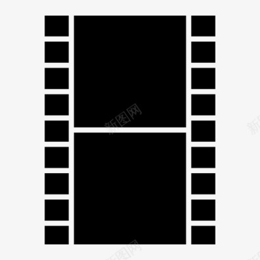 胶片带相机电影图标图标
