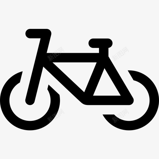 Bycicle公共服务5已填充图标svg_新图网 https://ixintu.com 公共服务 填充