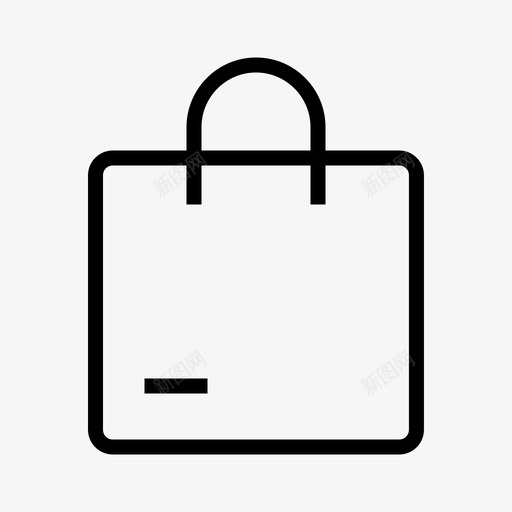 购物袋购物车商品图标svg_新图网 https://ixintu.com 商品 图标 基本 购物 购物袋 购物车