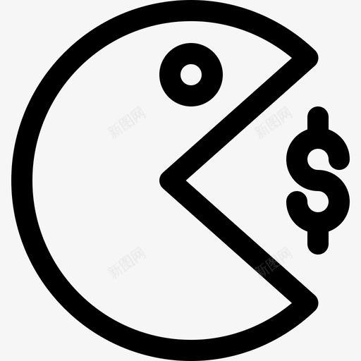 游戏商务405线性图标svg_新图网 https://ixintu.com 商务 游戏 线性