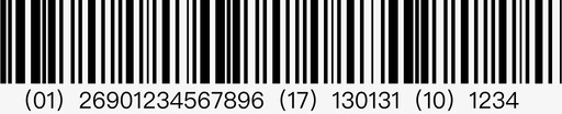 条形码代数字图标