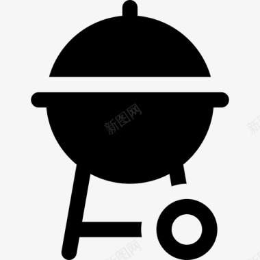 烤架烧烤35填充图标图标