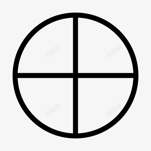 添加圆形新建图标svg_新图网 https://ixintu.com 圆形 常规 新建 材质 添加 线条