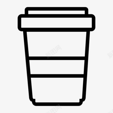 咖啡杯饮料水图标图标