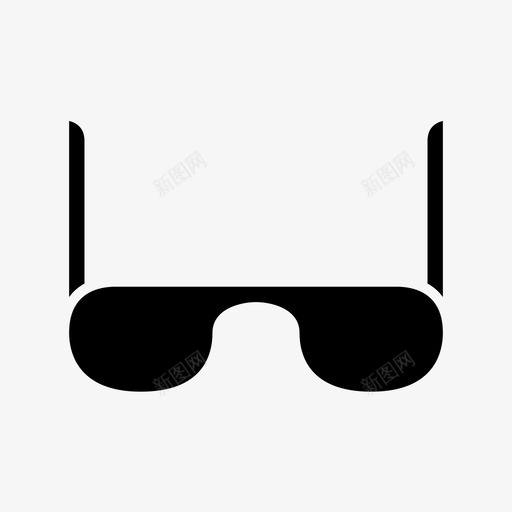配件服装护目镜图标svg_新图网 https://ixintu.com 护目镜 时尚 服装 标志 眼镜 配件