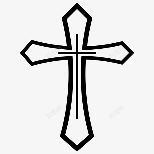 宗教十字架基督教十字架基督教符号图标svg_新图网 https://ixintu.com 十字 十字架 向量 图标 基督教 宗教 符号 耶稣基督