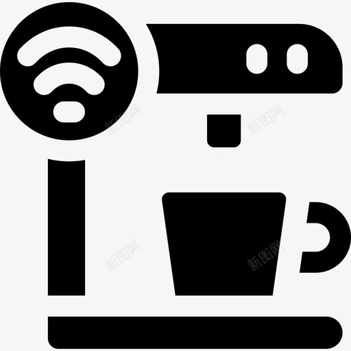 咖啡机domotics26加满图标svg_新图网 https://ixintu.com 加满 咖啡机