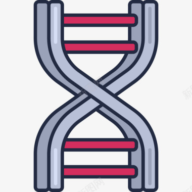 生物学科学108线性颜色图标图标