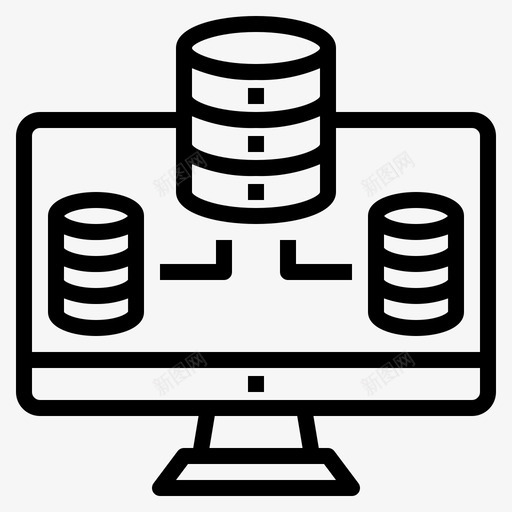 用户界面接口98线性图标svg_新图网 https://ixintu.com 接口 用户界面 线性