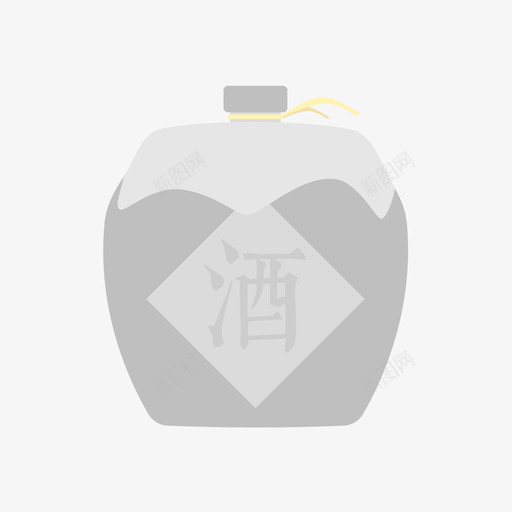 酒坛svg_新图网 https://ixintu.com 酒坛